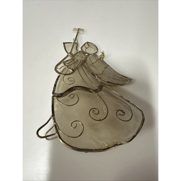 Vintgae - Angel‎ Ornament Gold Foil 5" Christmas - Picture 3 of 5